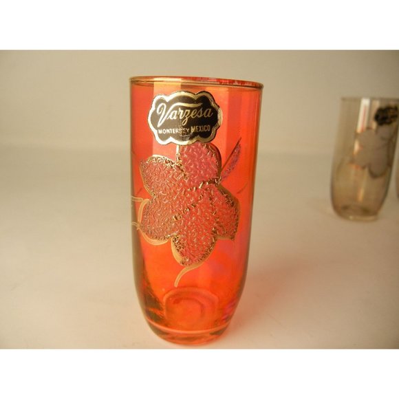 Vintage Libby VERZESA set of 6 shot, cordial, aperitif glasses 1960s - Picture 3 of 10